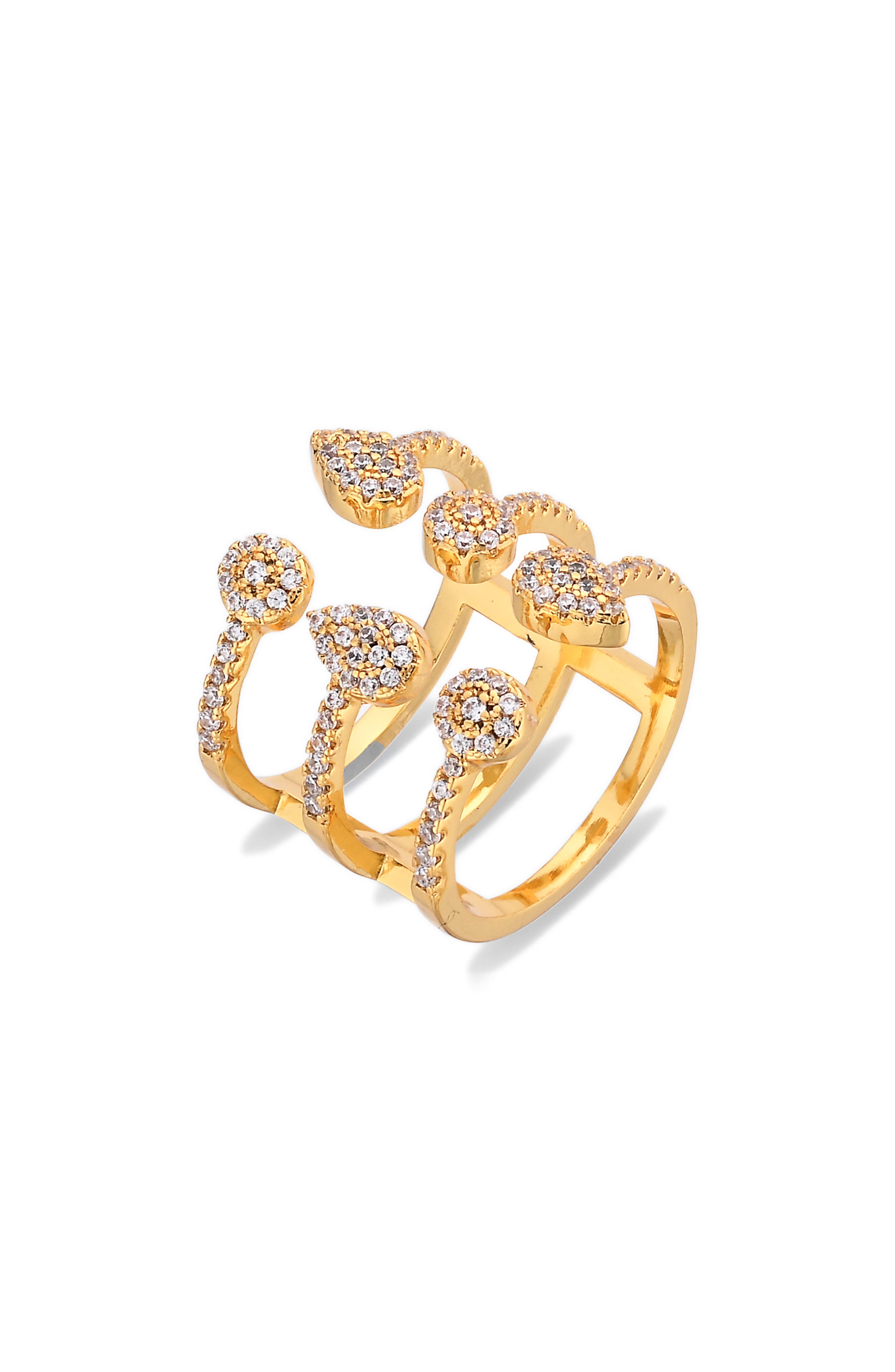EYE CANDY LOS ANGELES Lani Statement Ring