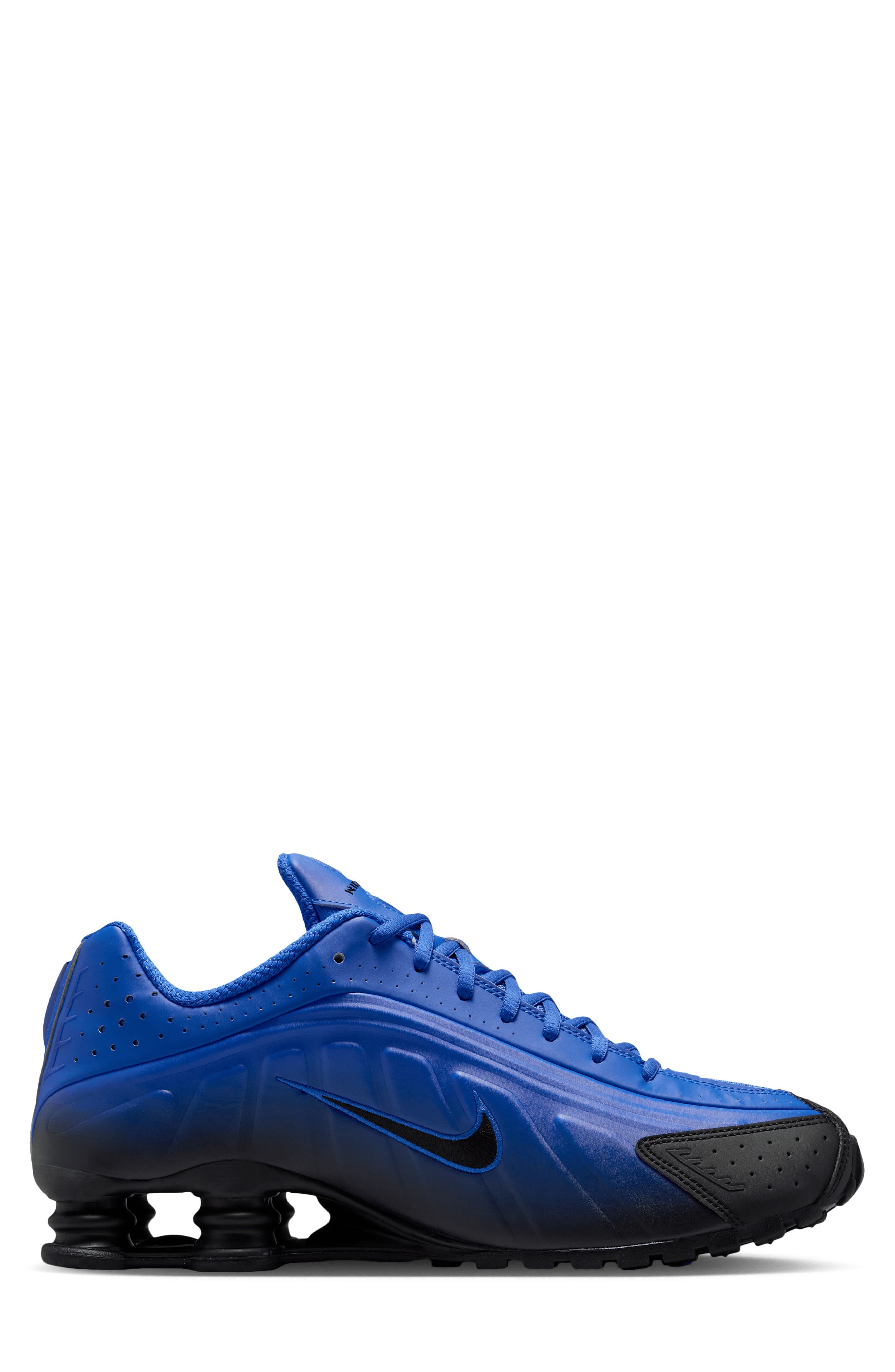 Shox R4 SE Sneaker, Alternate, color, RACER BLUE/ BLACK/ BLACK