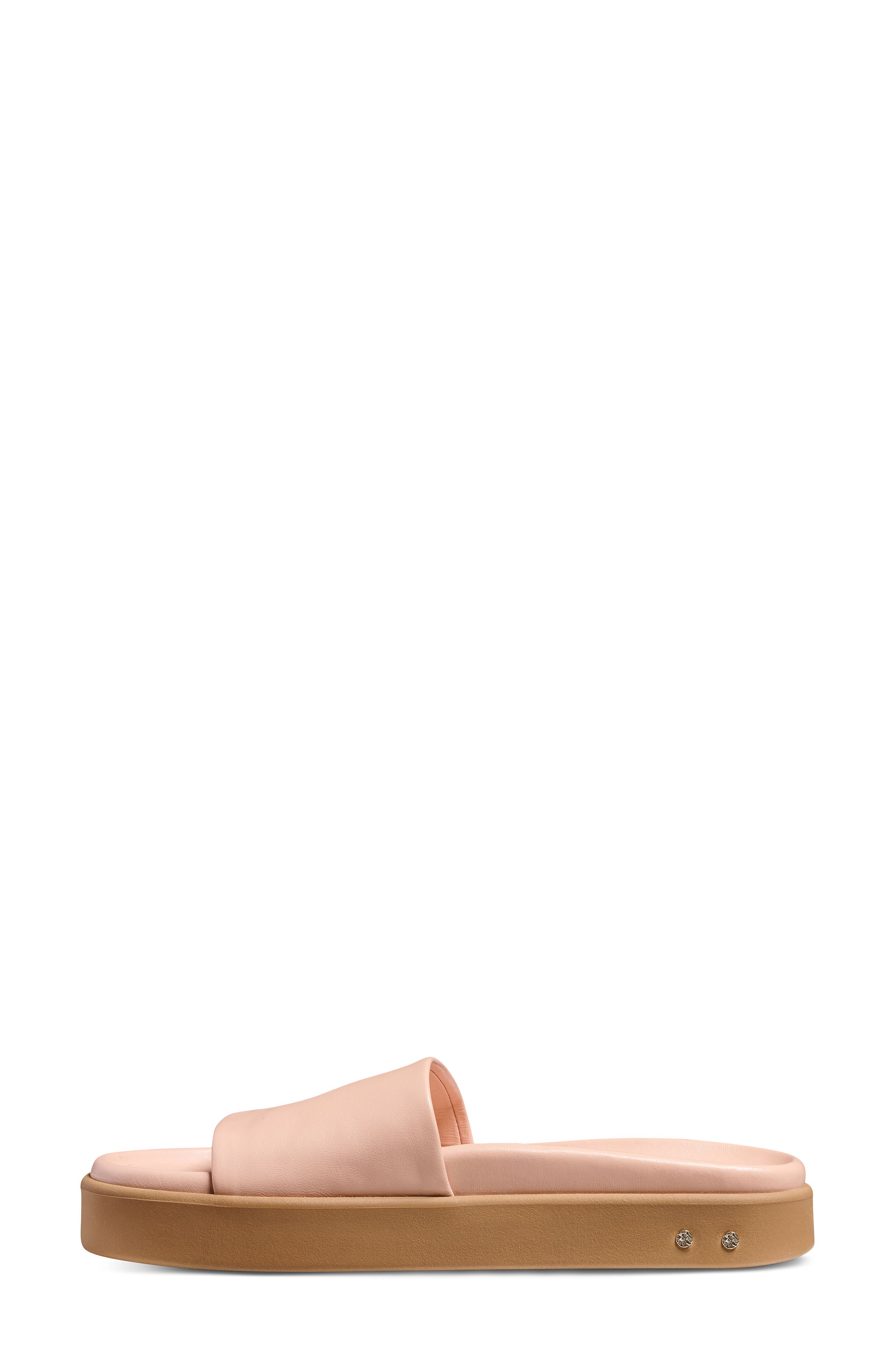 Chick Platform Slide Sandal, Alternate, color, BLUSH
