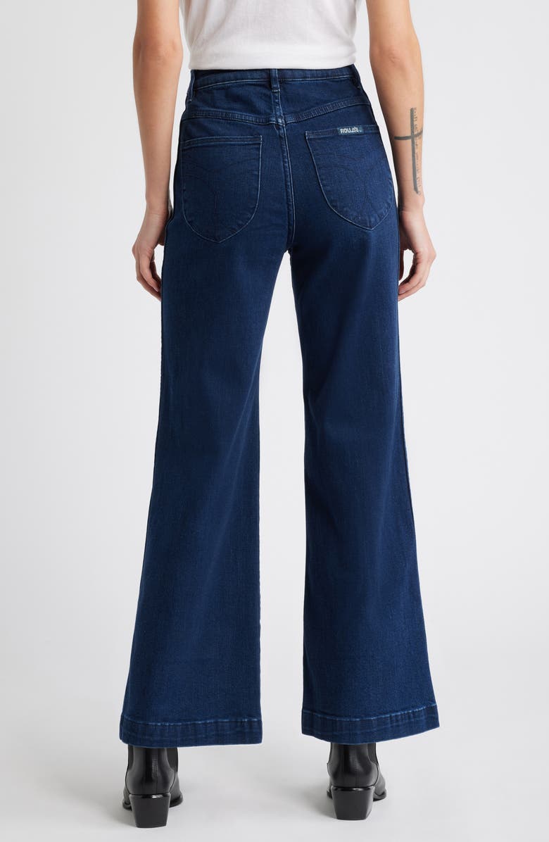 Rolla’s Sailor Dark Stone Flare Jeans, Alternate, color,