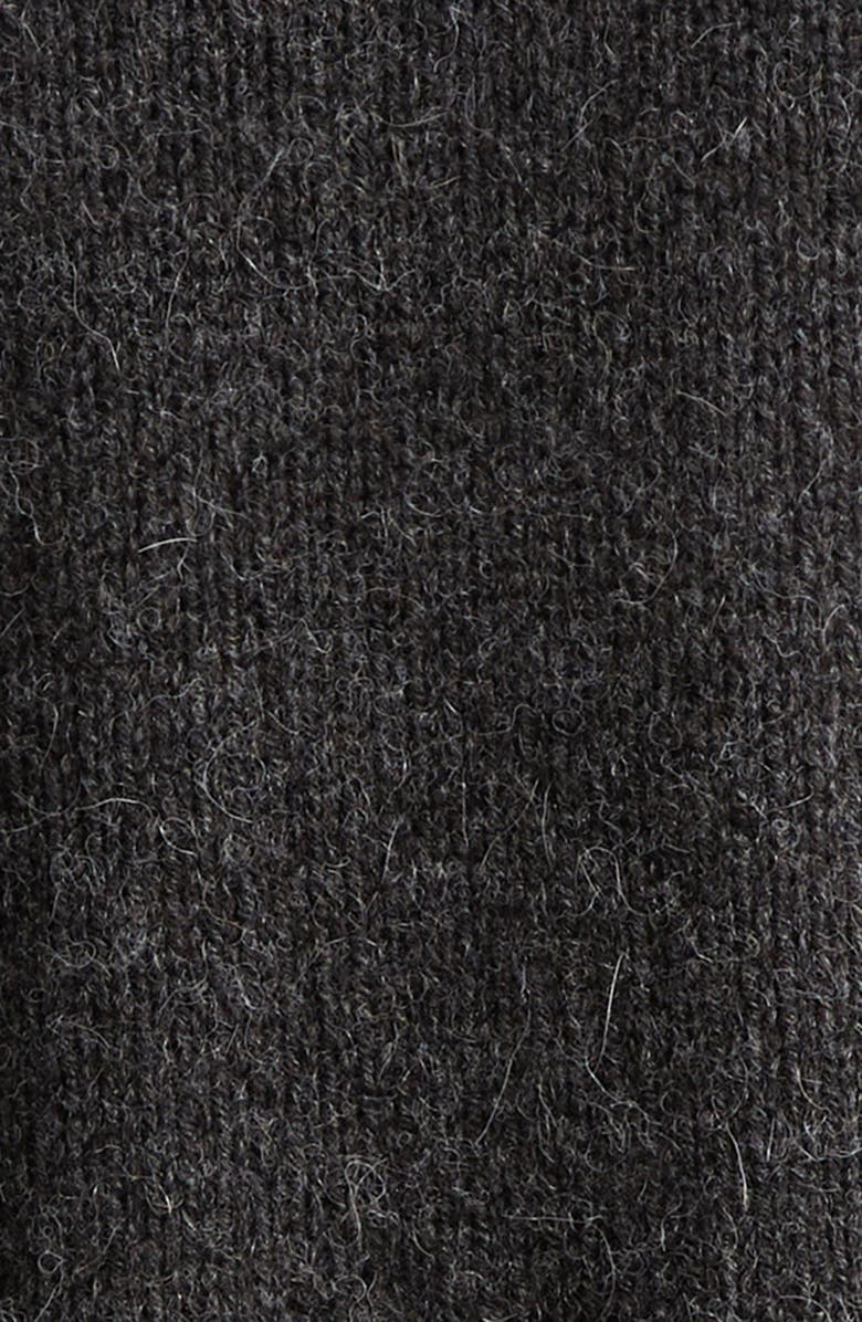 Givenchy Cocoon Sleeve Crewneck Sweater, Alternate, color, Grey Mix