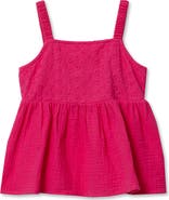 Lands' End Girls Woven Tank Top