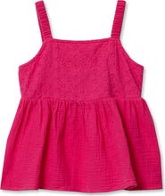 Lands' End Girls Woven Tank Top