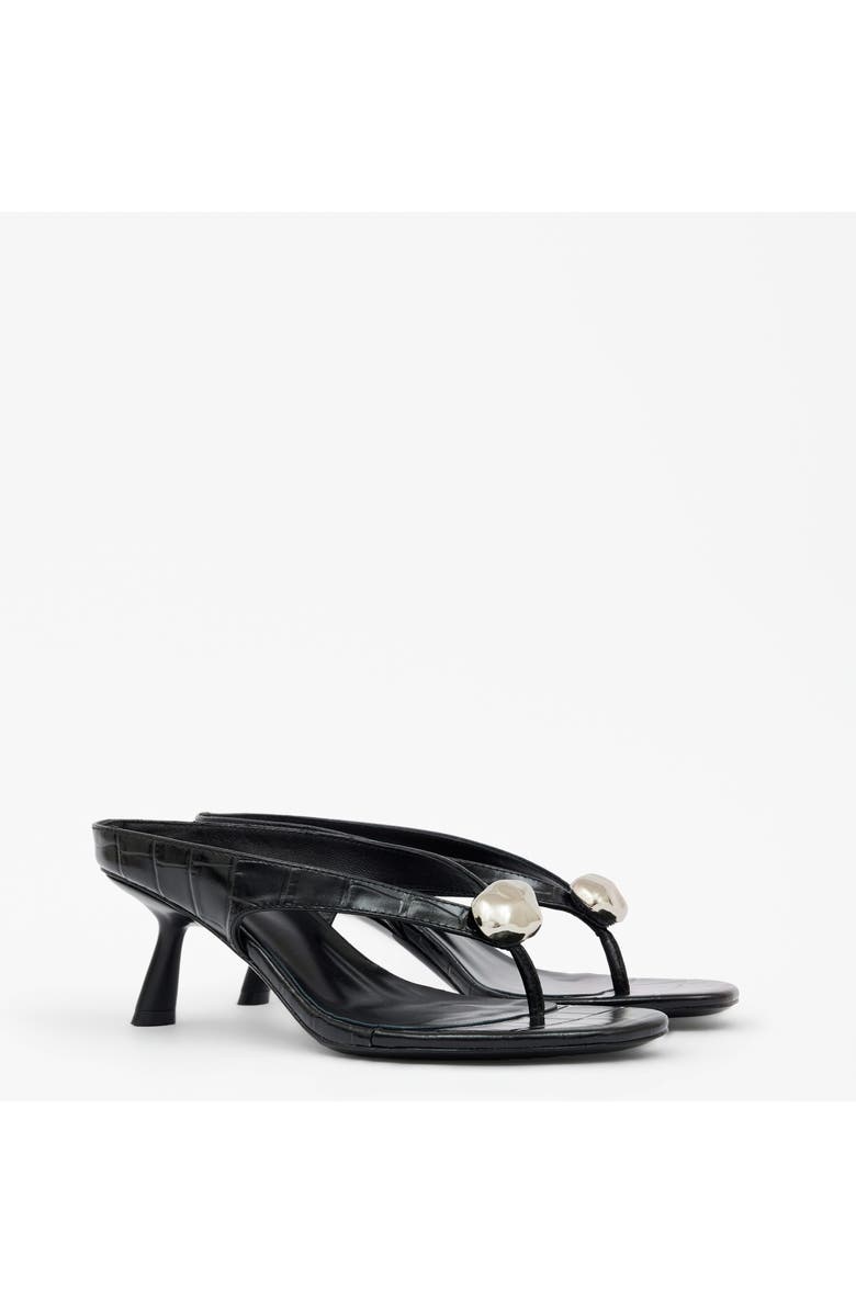 MI/MAI Cristo Jewel Croc High Sandals, Alternate, color, Black