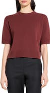 Theory Short Sleeve Cashmere Sweater