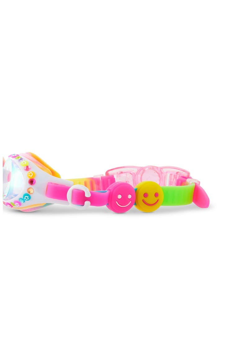 Kids' Smiley Heart Swim Goggles, Alternate, color, PINK