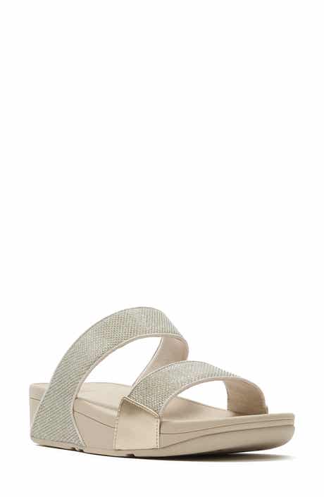 FitFlop Lulu ShimmerGlitz Slide Sandal