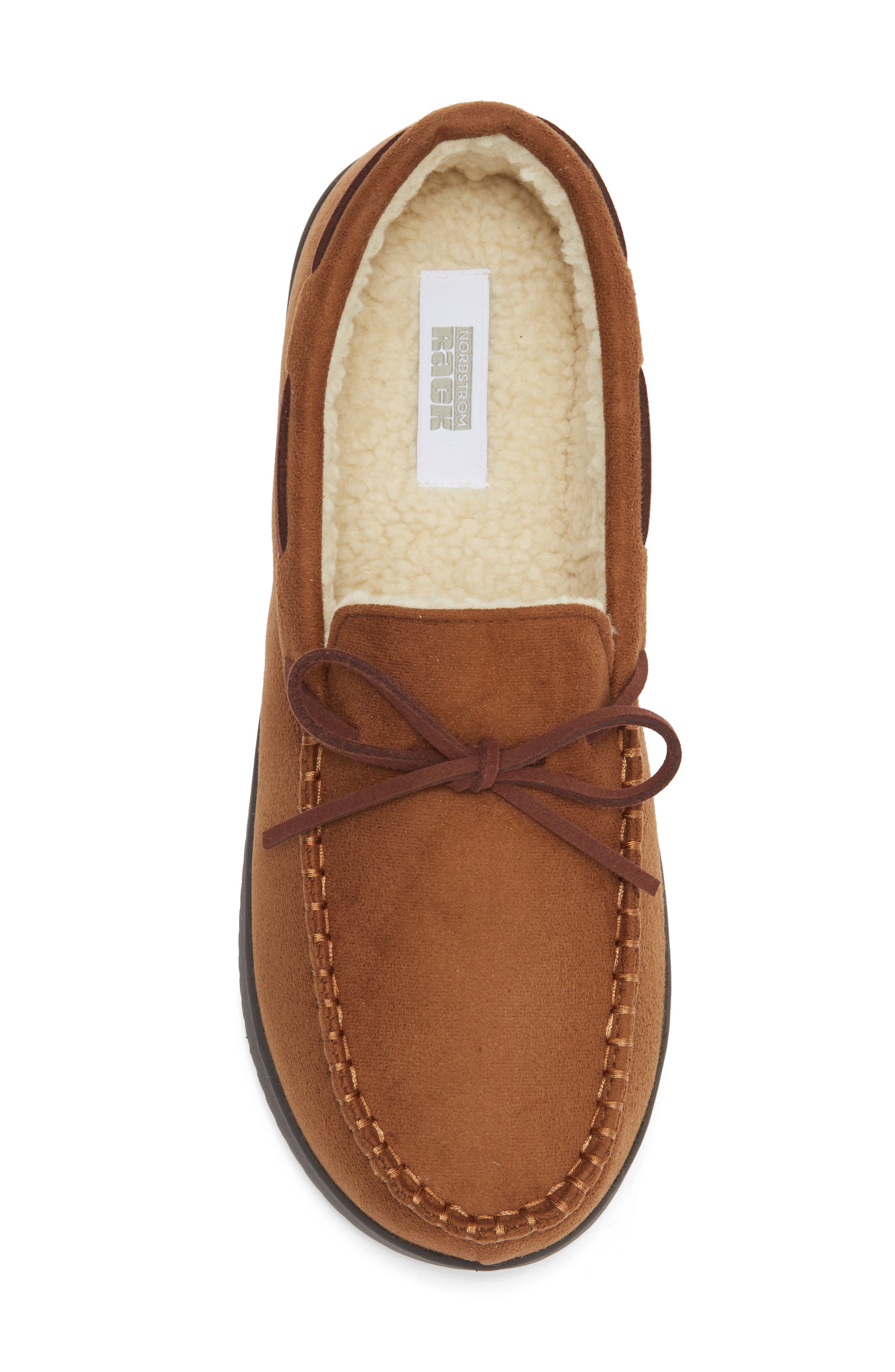 Huxley Slipper, Alternate, color, CHESTNUT