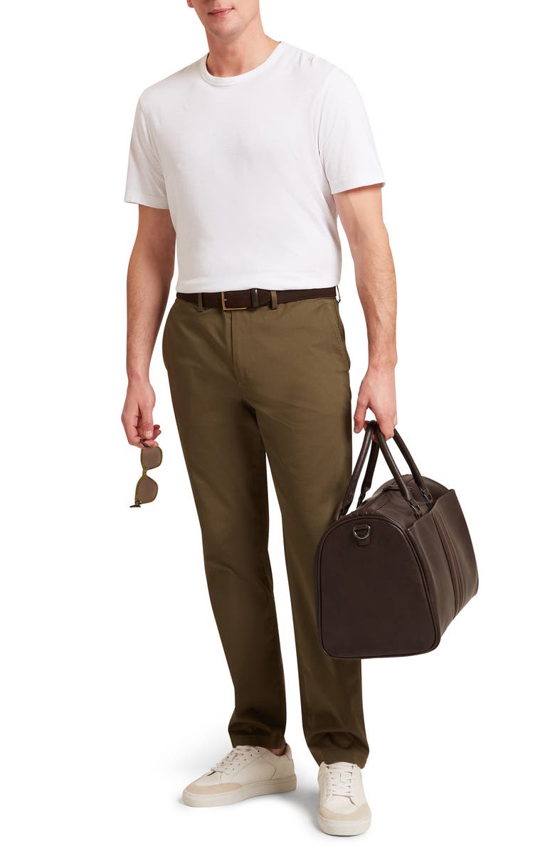 Ted Baker Bartol Cotton & Linen T-Shirt, Alternate, color, White