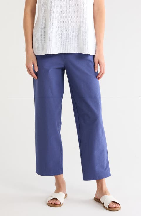 Straight Leg Ankle Pants