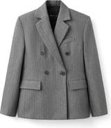 MANGO Double Breasted Suit Jacket