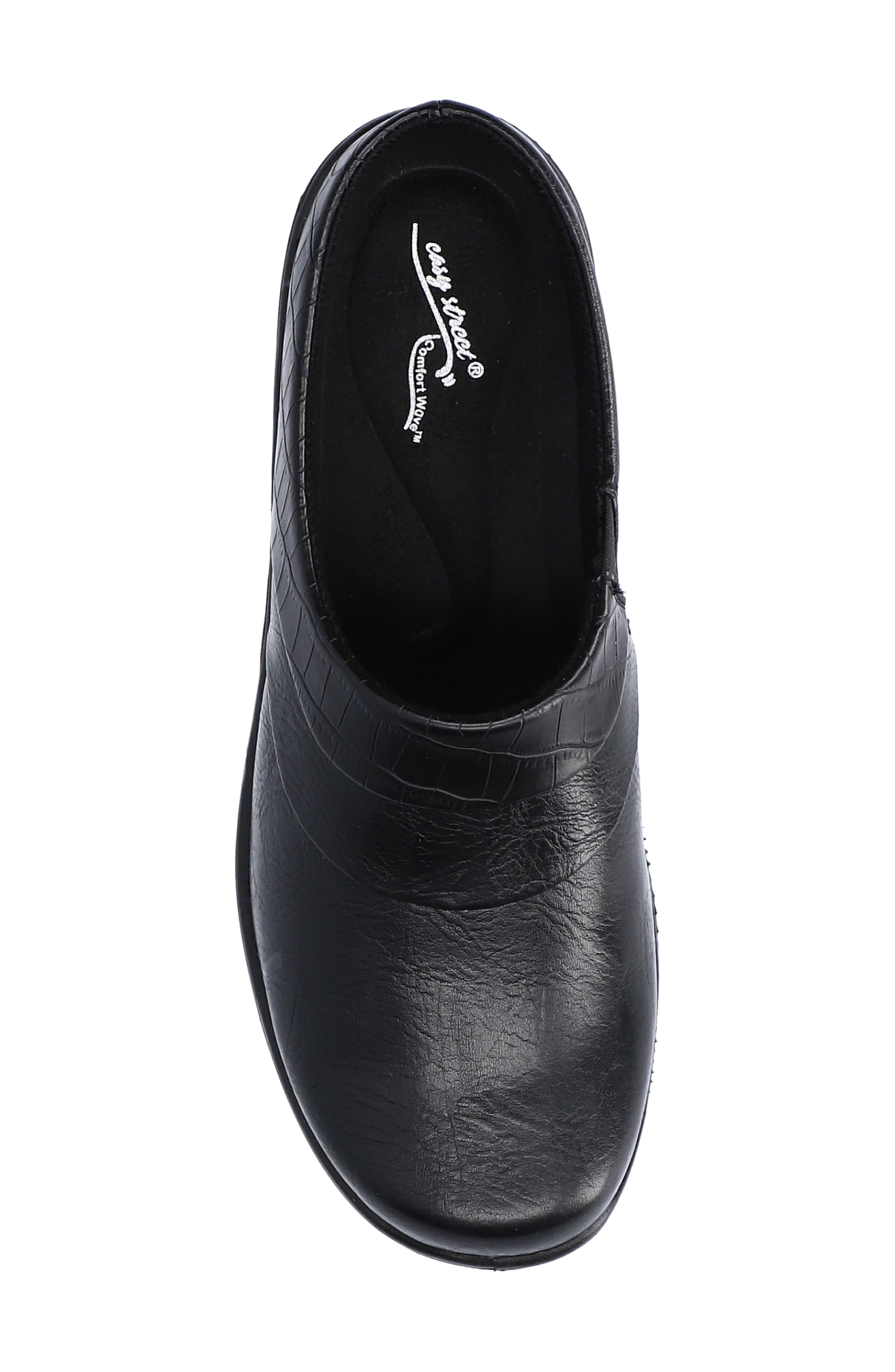 EASY STREET Swing Comfort Mule - Multiple Widths Available, Alternate, color, Black/Croco