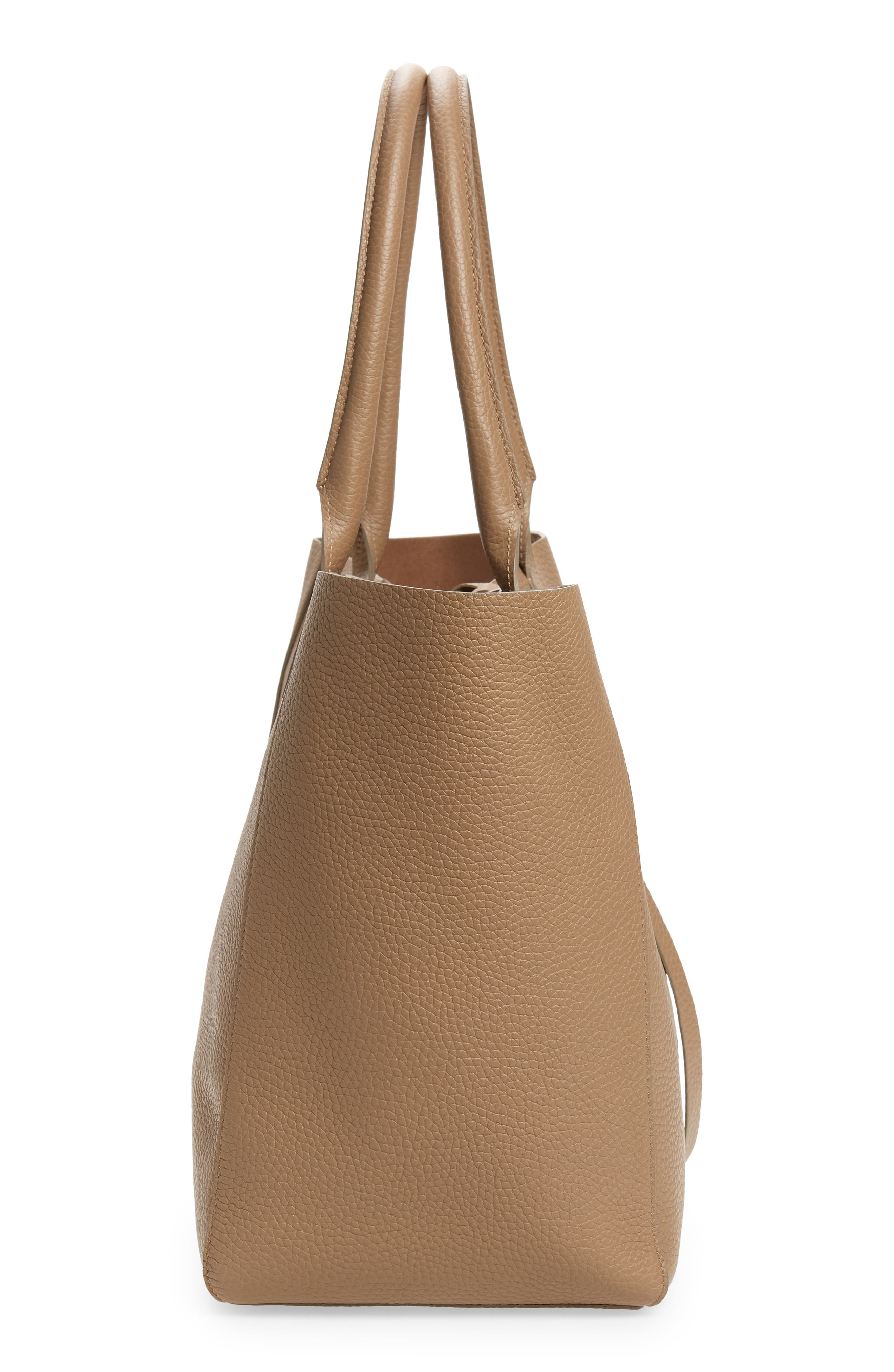 Yvonne Koné Large Filippo Grained Leather Tote, Alternate, color, 