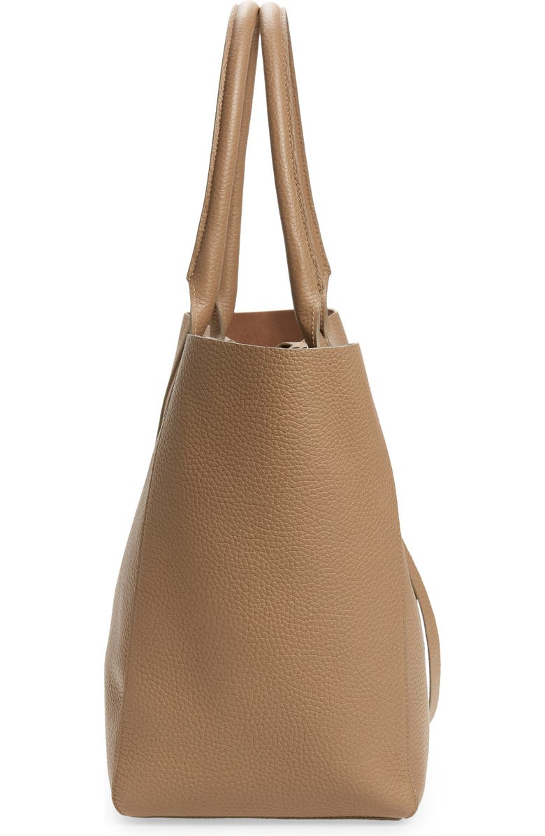 Yvonne Koné Large Filippo Grained Leather Tote, Alternate, color,