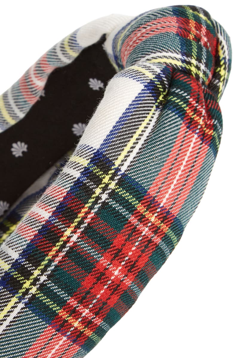 Lele Sadoughi Plaid Knotted Headband, Alternate, color, 