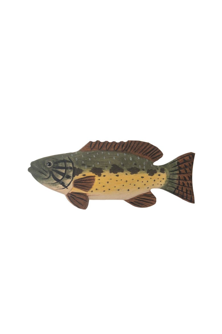 5.5" Wood Bass Magnet, Main, color, Brown