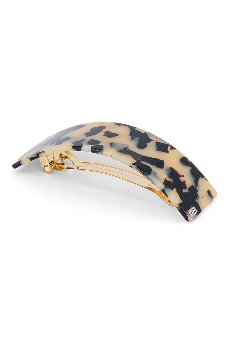 Rectangle Barrette, Alternate, color, ALBINOS