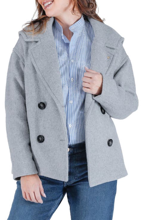 Malo pregnancy pea coat