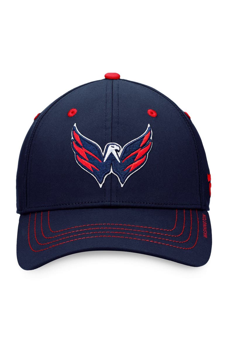 Men's Fanatics Branded Navy Washington Capitals Authentic Pro Rink Flex Hat, Alternate, color, Navy