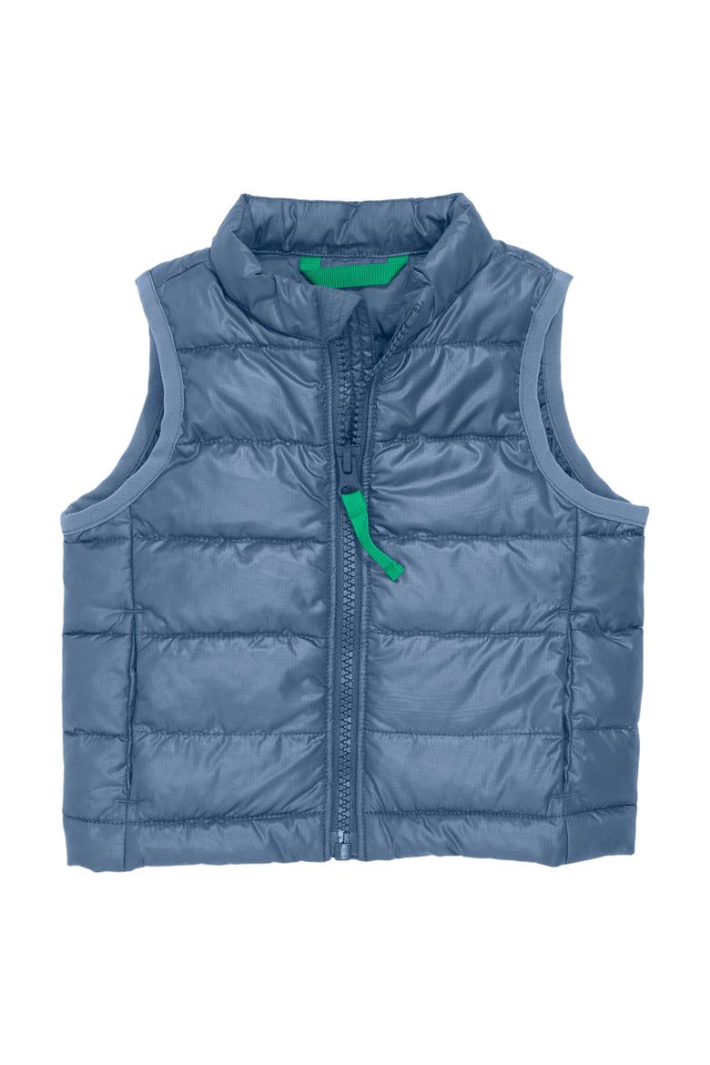 Baby Lightweight Puffer Vest, Main, color, Dusk