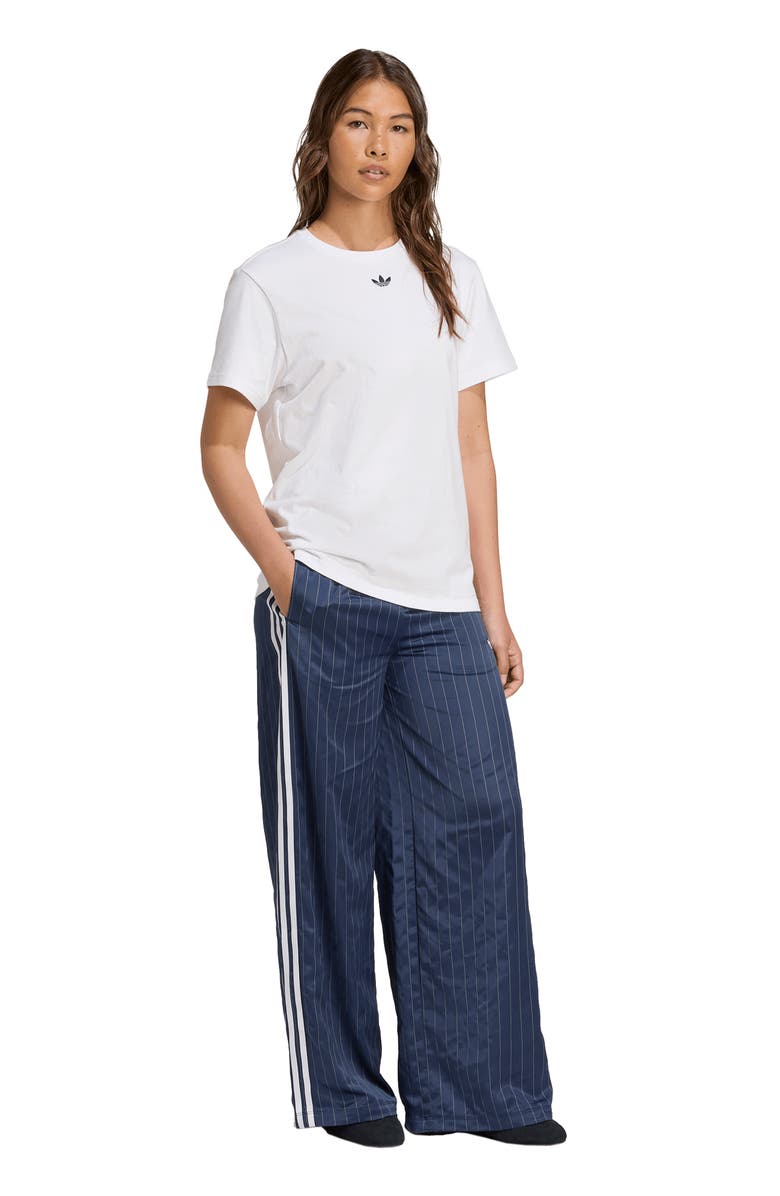 adidas Wide Leg Track Pants, Alternate, color, 