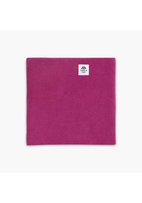Turtle Fur Youth Double-layer Fleece Neck Warmer In Pink