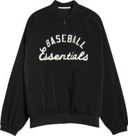 Fear of God Essentials MLB Full Zip Bomber Jacket