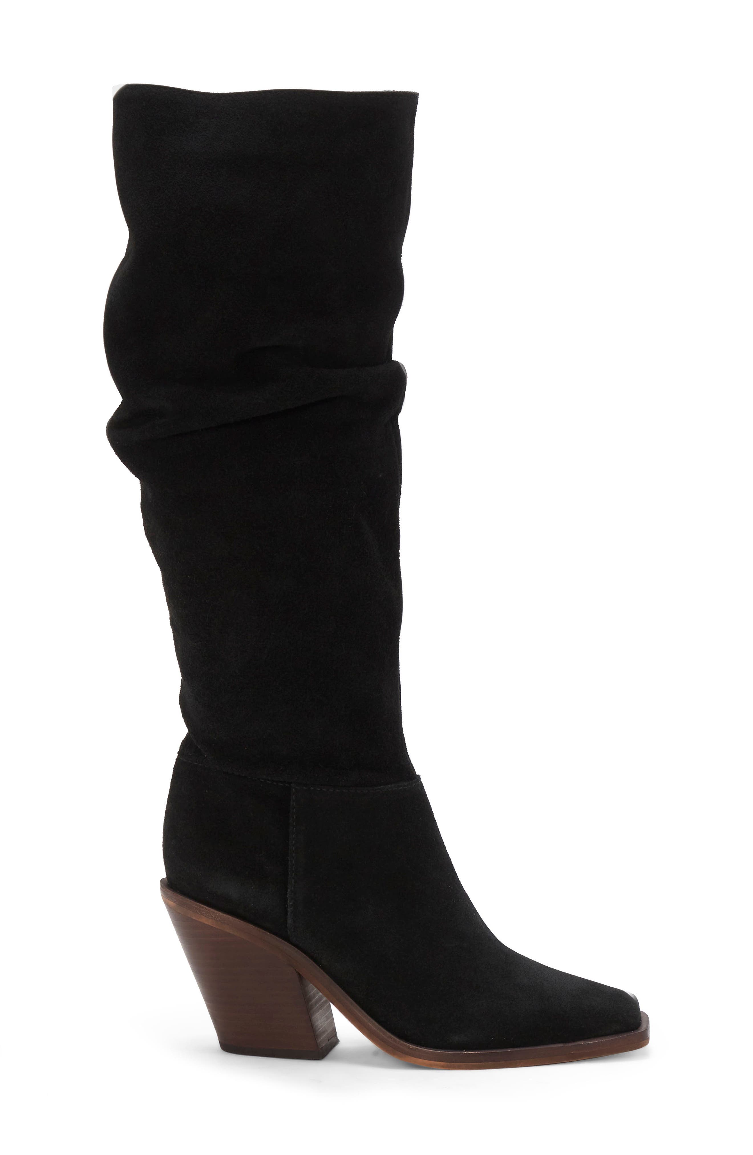 Alimber Knee High Booy, Alternate, color, BLACK