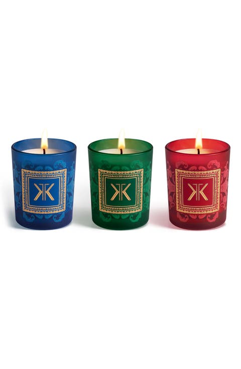 3-Piece Festive Scented Candle Set