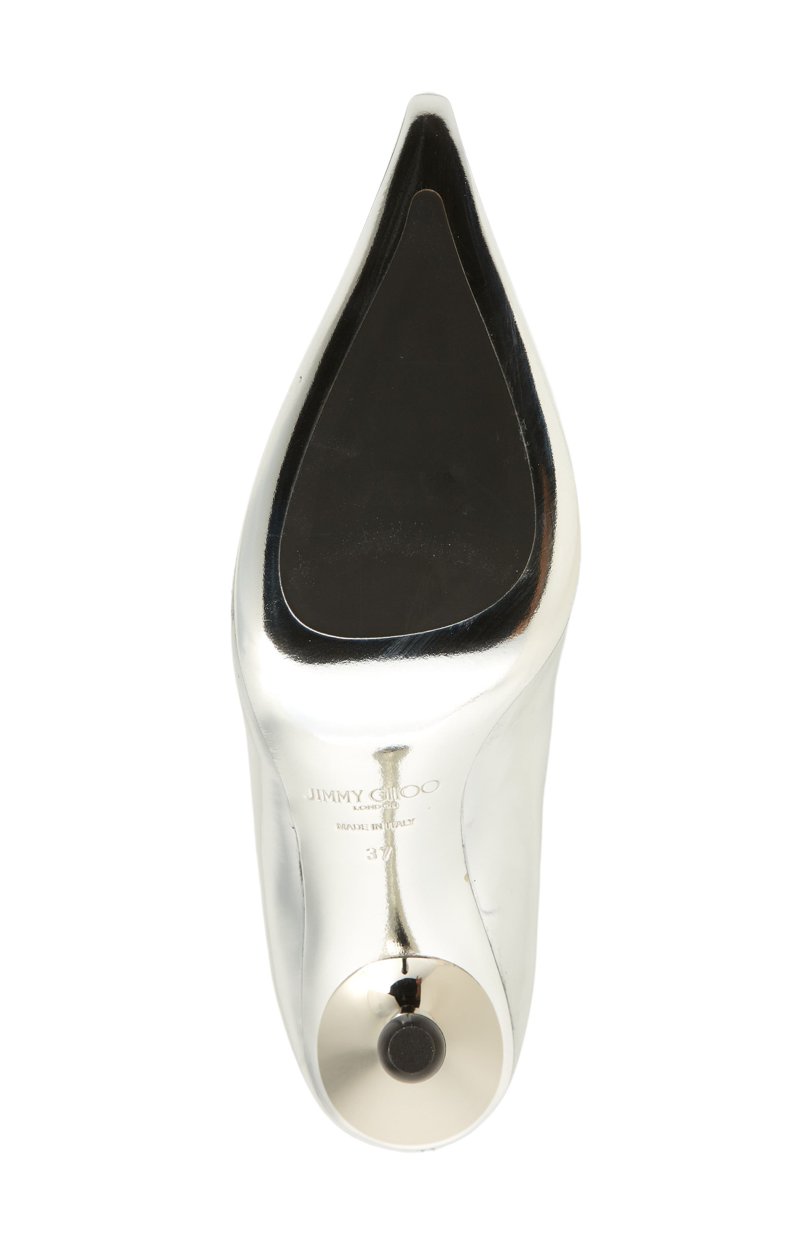 Jimmy Choo Ixia Metallic Pointed Toe Pump, Alternate, color, 