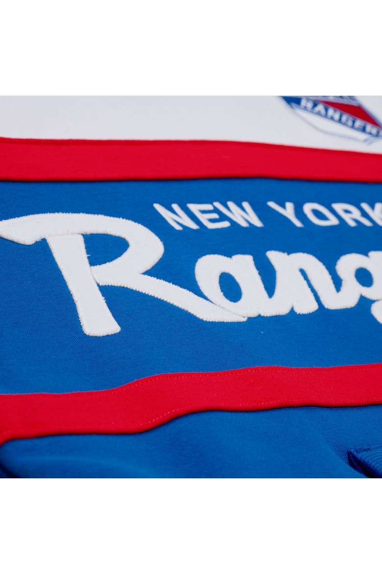 Men's Mitchell & Ness Royal New York Rangers Head Coach Hoodie, Alternate, color, Royal