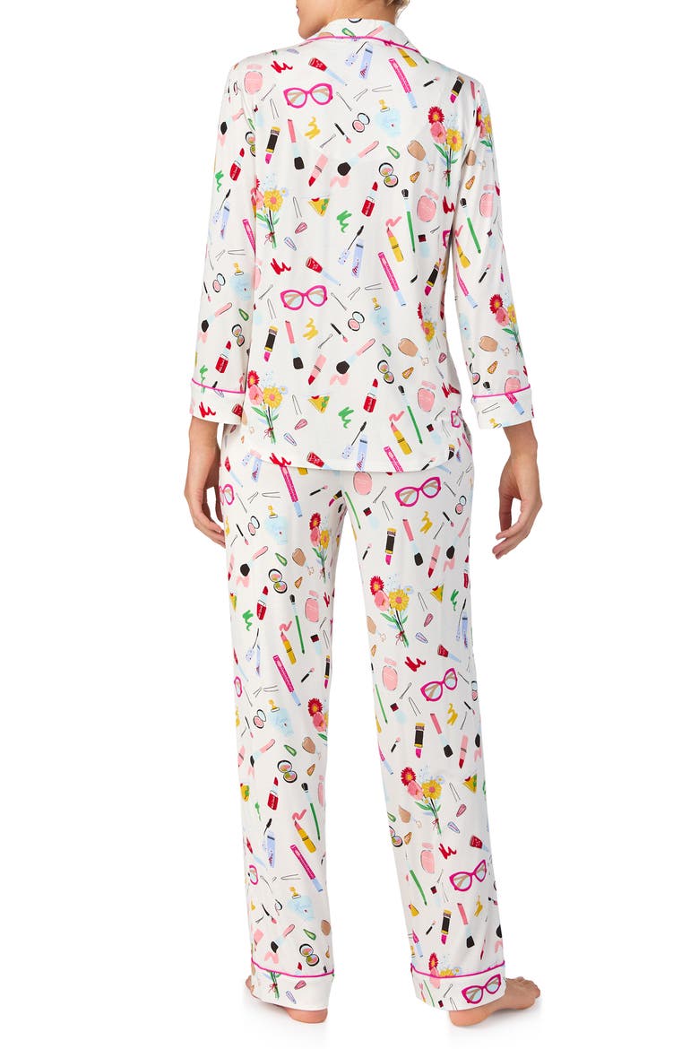 print pajamas, Alternate, color, WHITE MULTI