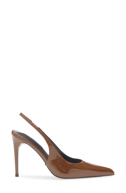 Tony Bianco Slingback Pointed Toe Pump In Brown