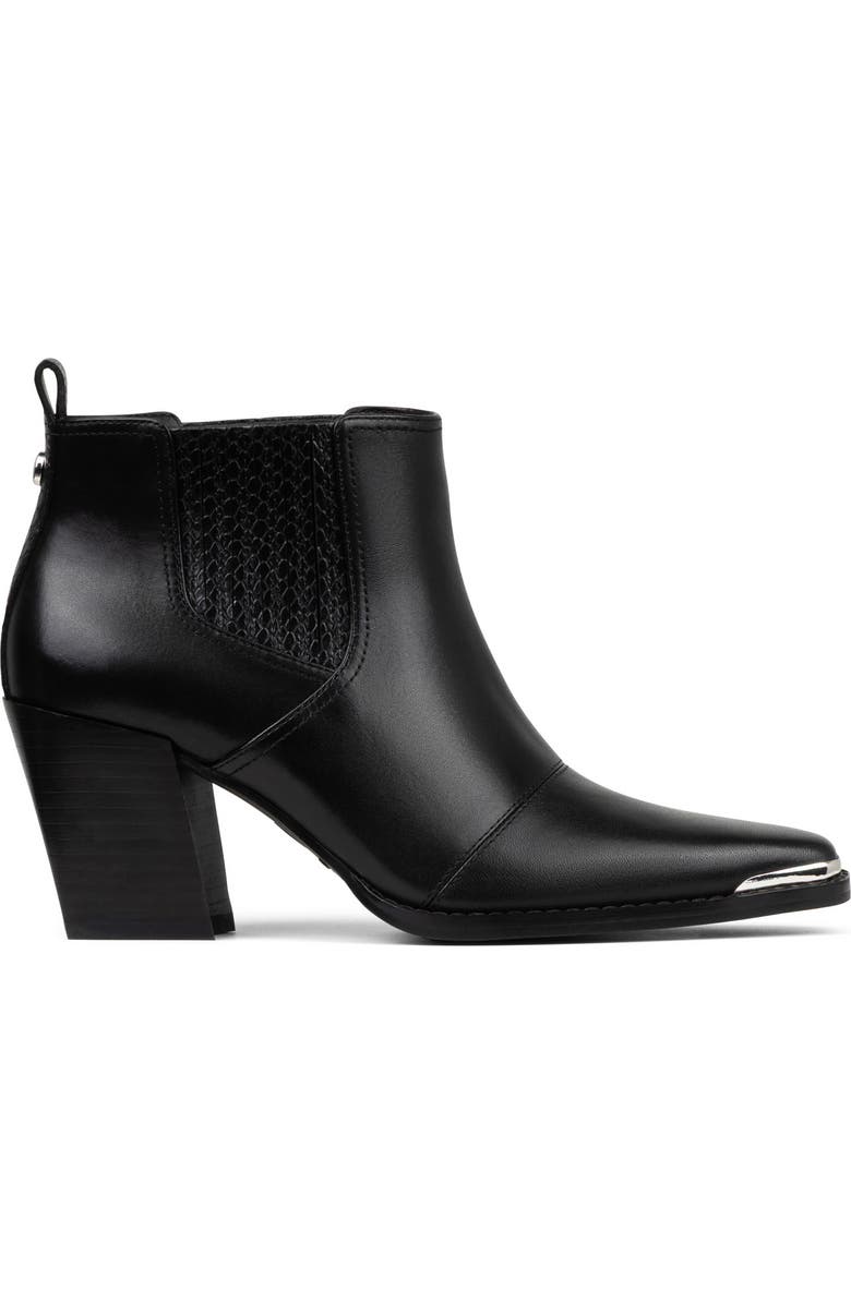 Donald Pliner Wilis Western Boot, Alternate, color, Black