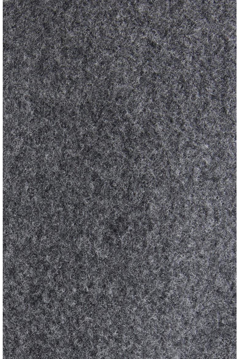 Double Breasted Wool Blend Peacoat, Alternate, color, SLATE BLEND