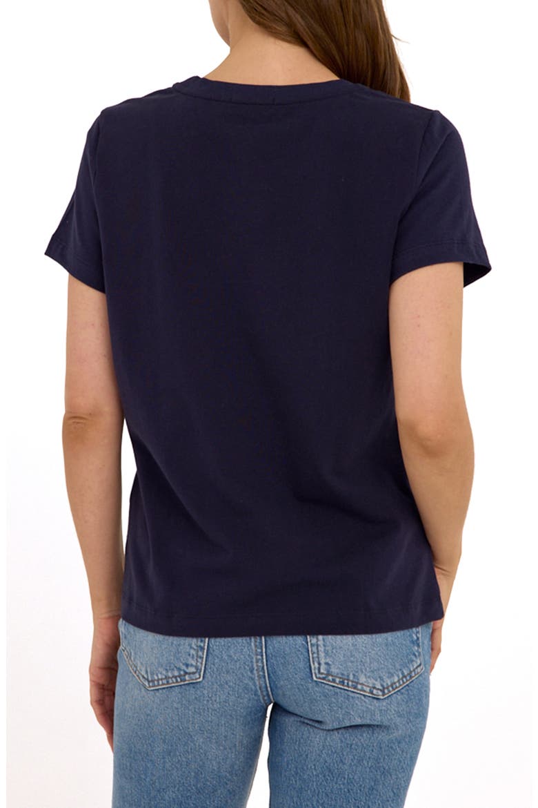 Emmy Essential Organic Cotton T-Shirt, Alternate, color, STARGAZER