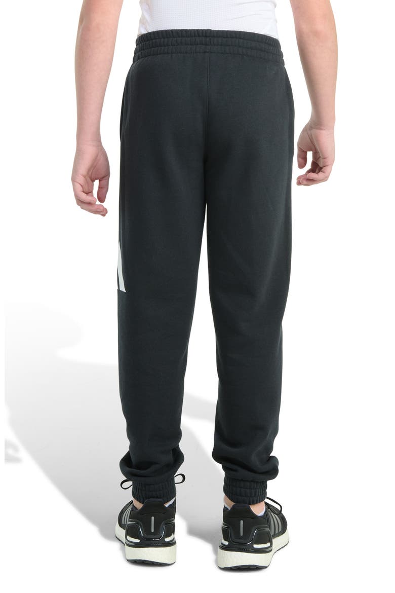 Kids' Big Logo Fleece Joggers, Alternate, color, BLACK