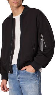 rag & bone Manston Cotton Blend Bomber Jacket