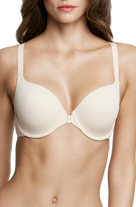 Talia Front Closure Racerback Seamless Everyday T-Shirt Bra