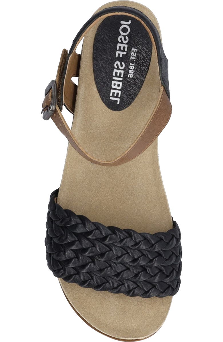 Josef Seibel Clea Braided Sandal, Alternate, color,