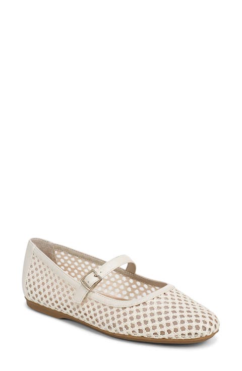 Wren Mesh Mary Jane Flat (Women)