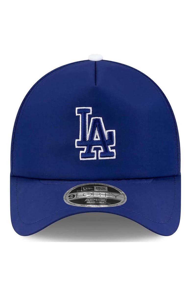 New Era Men's New Era Royal Los Angeles Dodgers 2026 Batting Practice Apex 9FORTY Adjustable Trucker Hat, Alternate, color, Royal