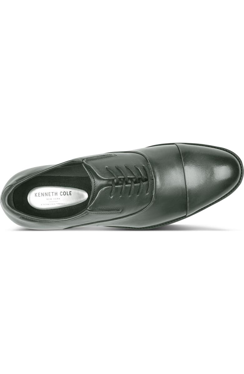 Kenneth Cole New York Tully Cap Toe Oxford, Alternate, color, Charcoal/ Black