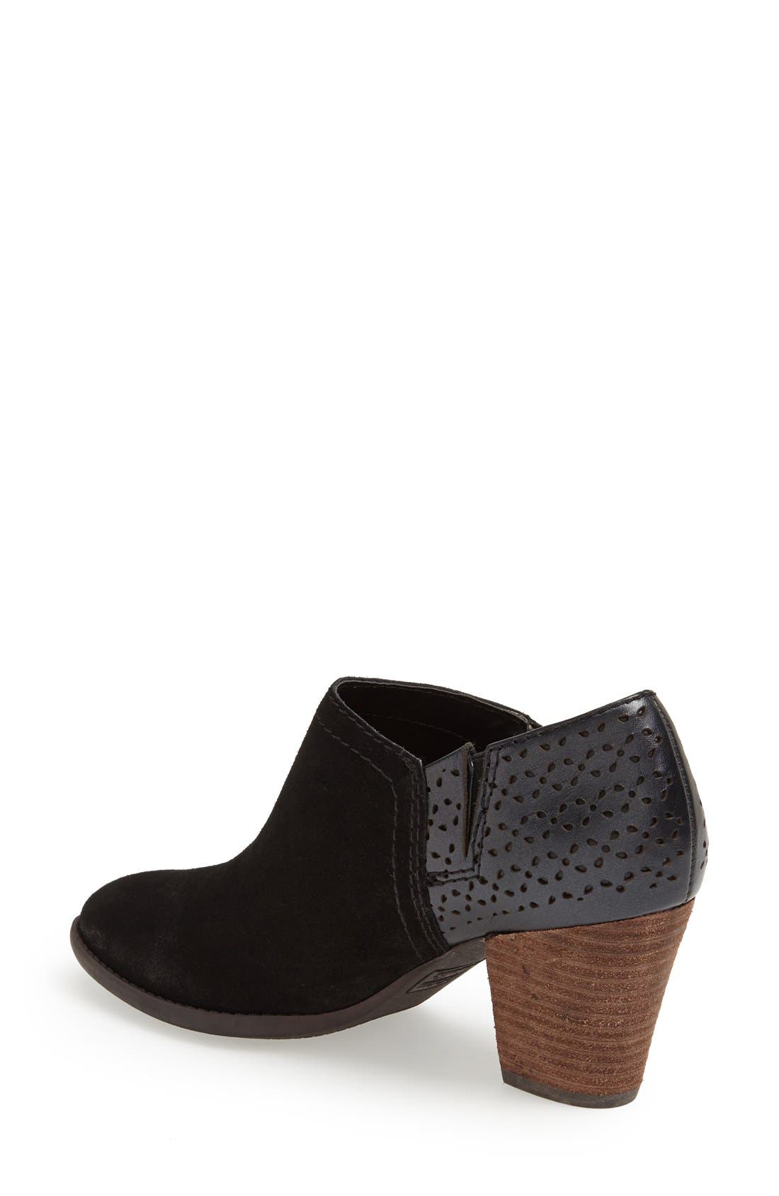 'Original Collection - Donovan' Bootie, Alternate, color, BLACK