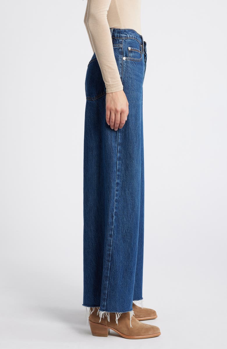 FRAME Le Low Baggy Wide Leg Jeans, Alternate, color, 