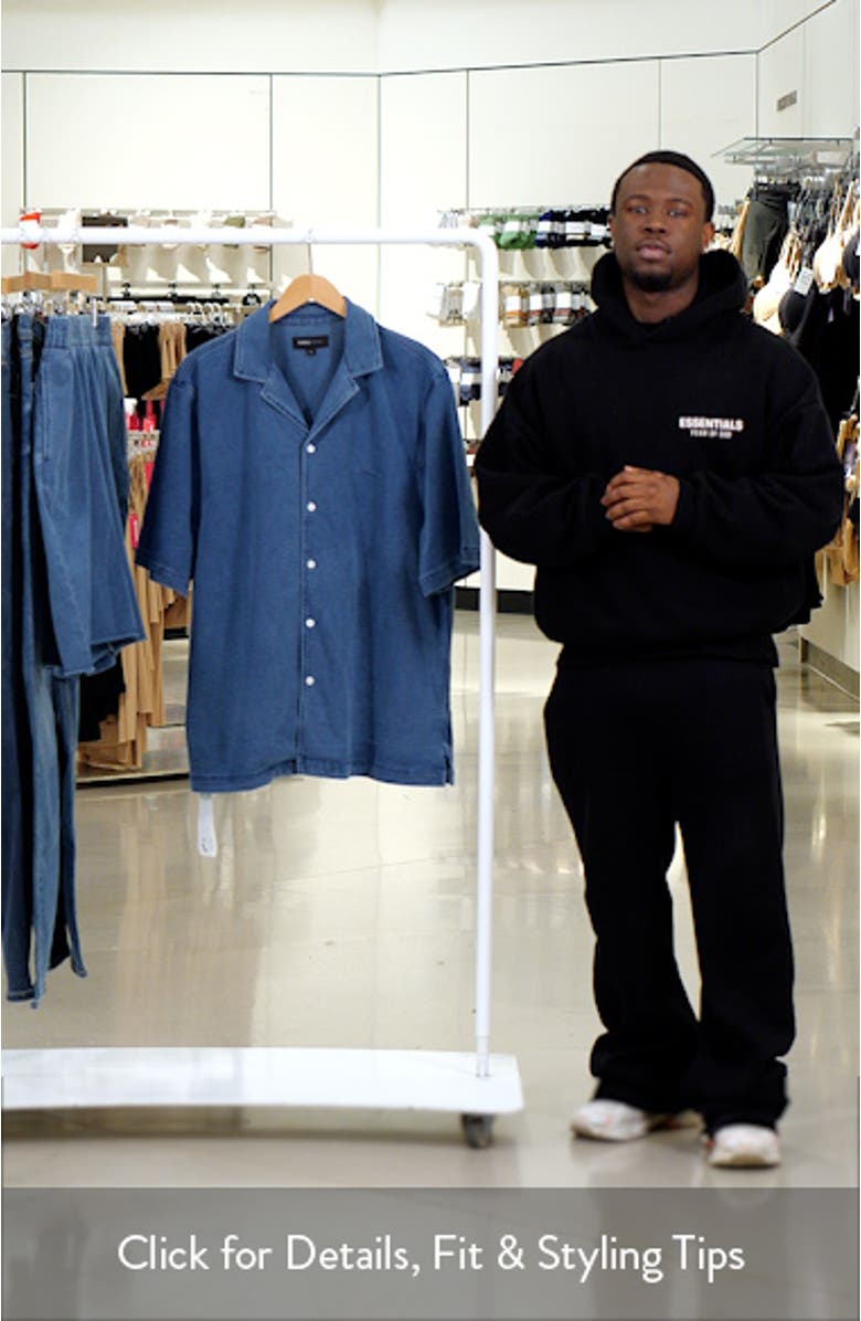 Cotton Jersey Camp Shirt, sales video thumbnail