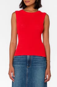 VELVET HEART Sherry Textured Knit Vest