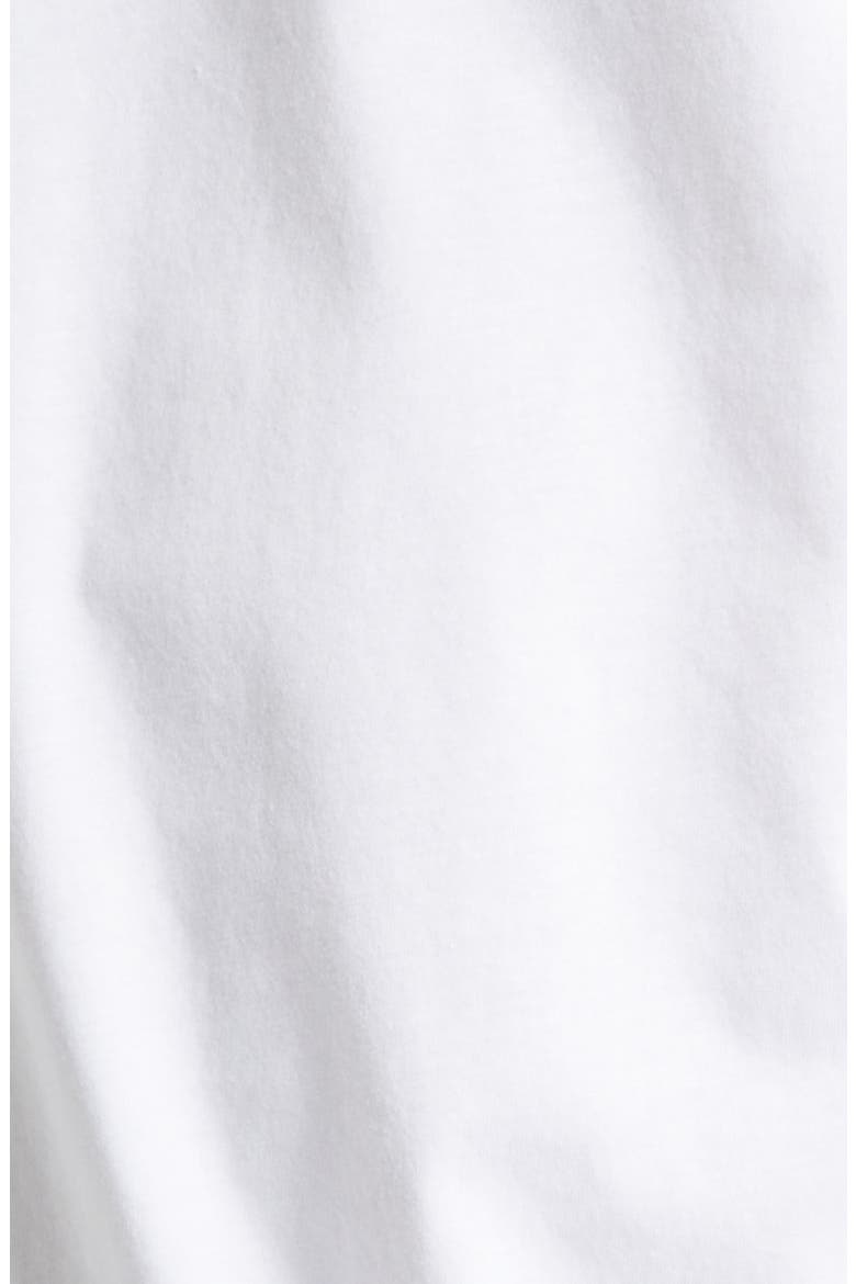 Paris Signature Embroidered T-Shirt, Alternate, color, GAB BLACK/ WHITE