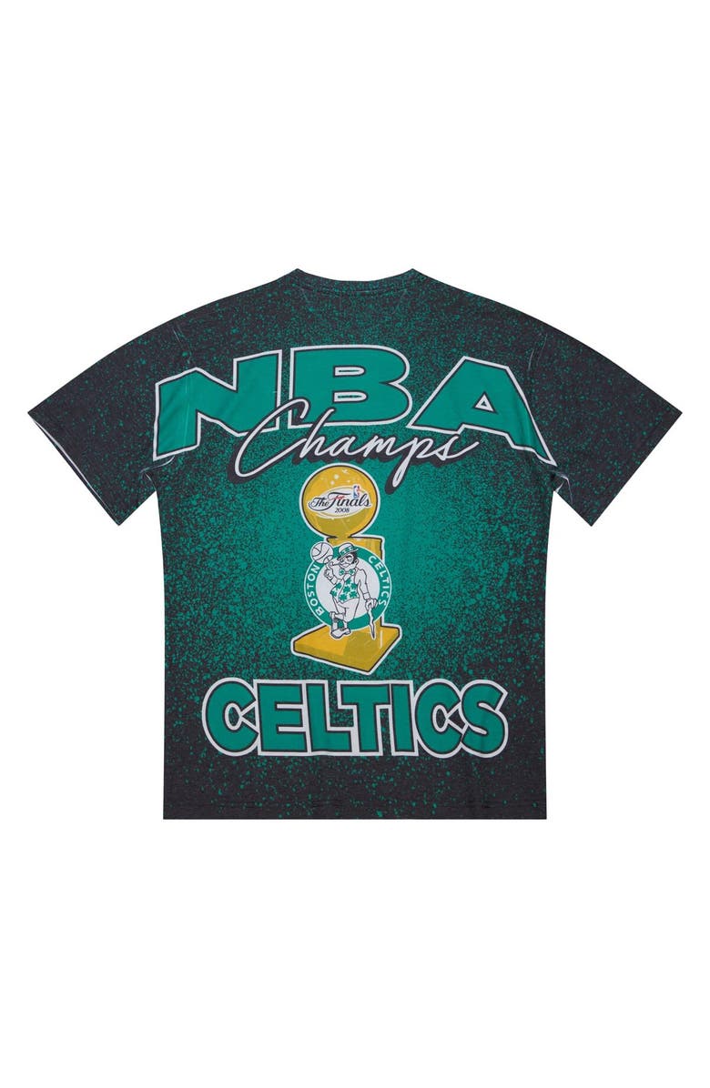 Mitchell & Ness Men's Mitchell & Ness Kelly Green Boston Celtics Hardwood Classics 2008 NBA Finals Champ City T-Shirt, Alternate, color, 