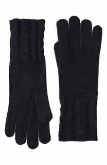 Bruno Magli Cashmere Knit Gloves
